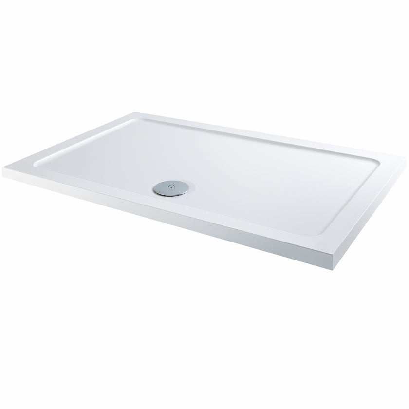 Rectangular 30mm Shower Tray White