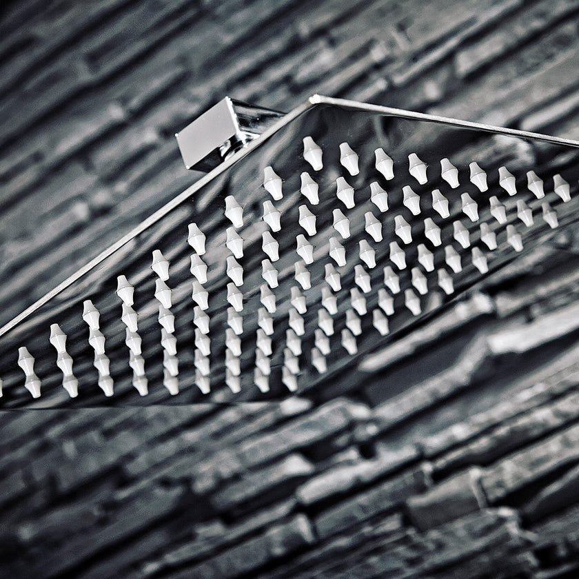 Square Thermostatic Bar Valve with Adjustable Rigid Riser