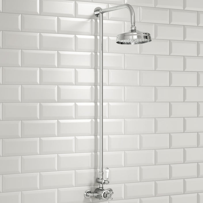 Traditional Raincan Shower Head 200mm