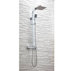 Square Rigid Riser Shower