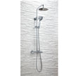 Round Rigid Riser shower Set