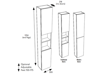 300 Slimline Tower unit