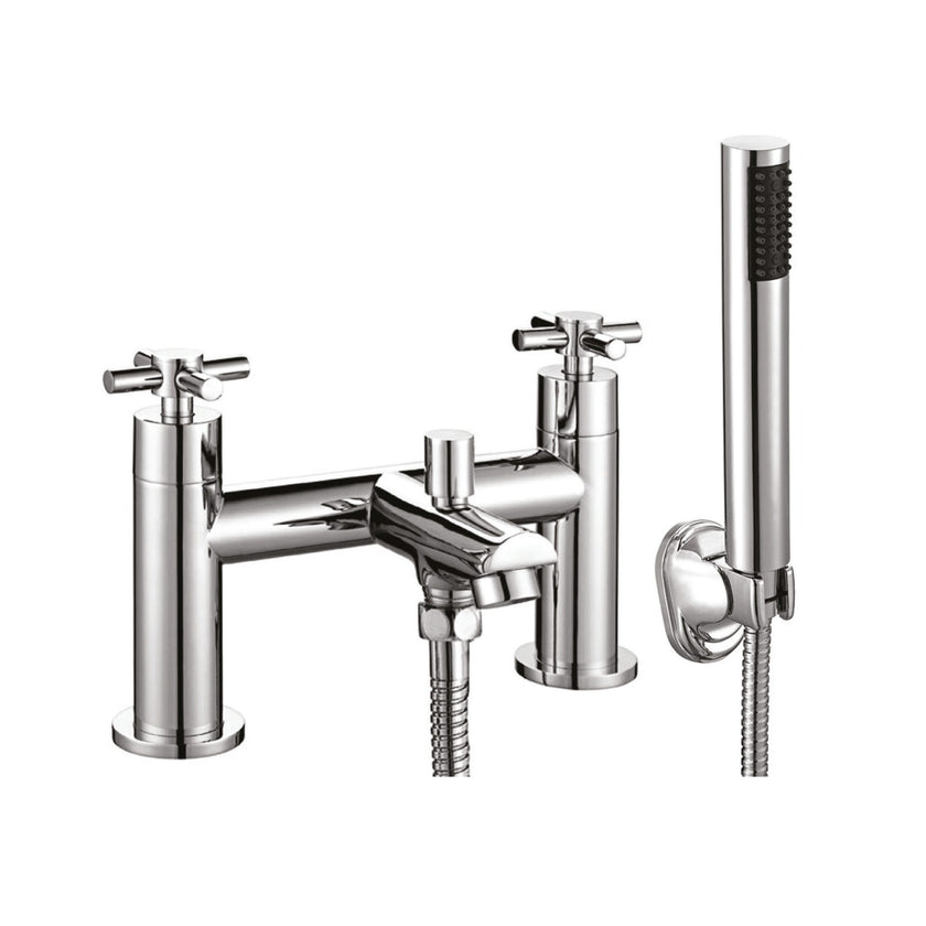 Favour Bath Shower Mixer with shower kit and wall bracket