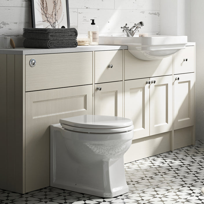 Traditional Semi Recessed Basin